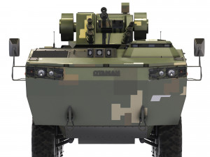 BTR Otaman-3 2019 3D मॉडल