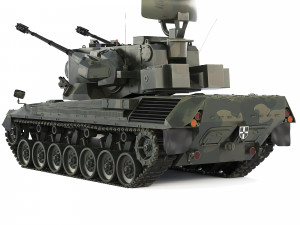 FlakPz 2 Gepard 1A2 2006 3D 모델