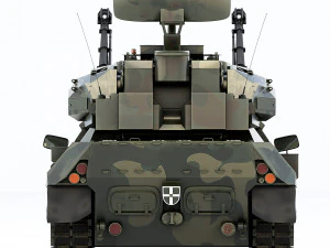 FlakPz 2 Gepard 1A2 2006 3D Model