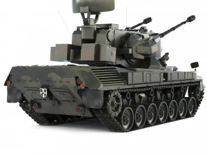 FlakPz 2 Gepard 1A2 2006 3D Model