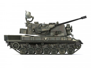 FlakPz 2 Gepard 1A2 2006 3D 모델