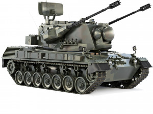 FlakPz 2 Gepard 1A2 2006 3D 모델