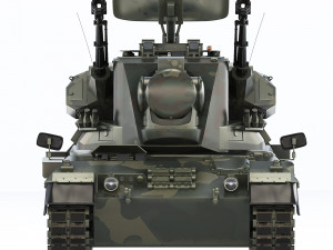 FlakPz 2 Gepard 1A2 2006 3D 모델