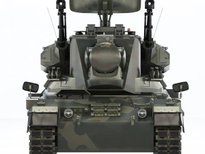 FlakPz 2 Gepard 1A2 2006 3D Model
