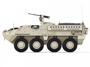 M1126 Stryker 2002 Modelo 3D