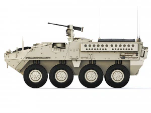 M1126 Stryker 2002 3D Model