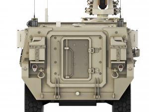 M1126 Stryker 2002 3D Model