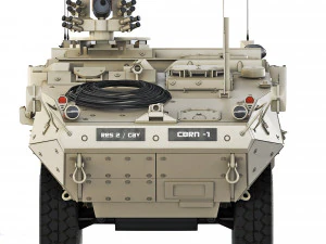 M1126 Stryker 2002 3D Model