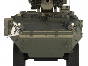 M1128 Stryker MGS 2003 3D Model