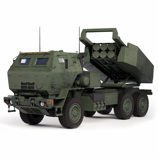 MLRS M142 HIMARS 2006 3D Model .c4d .max .obj .3ds .fbx .stl .blend 