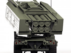 MLRS M142 HIMARS 2006 3D Model