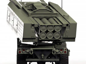 MLRS M142 HIMARS 2006 3D Model