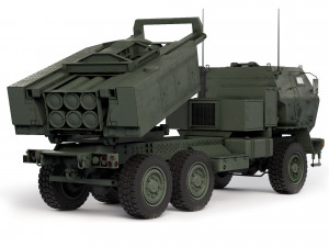 MLRS M142 HIMARS 2006 3D Model