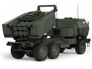 MLRS M142 HIMARS 2006 3D Model