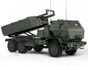 MLRS M142 HIMARS 2006 3D Model