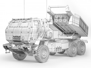 MLRS M142 HIMARS 2006 3D Model