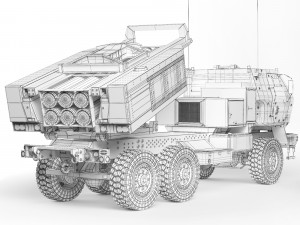MLRS M142 HIMARS 2006 3D Model