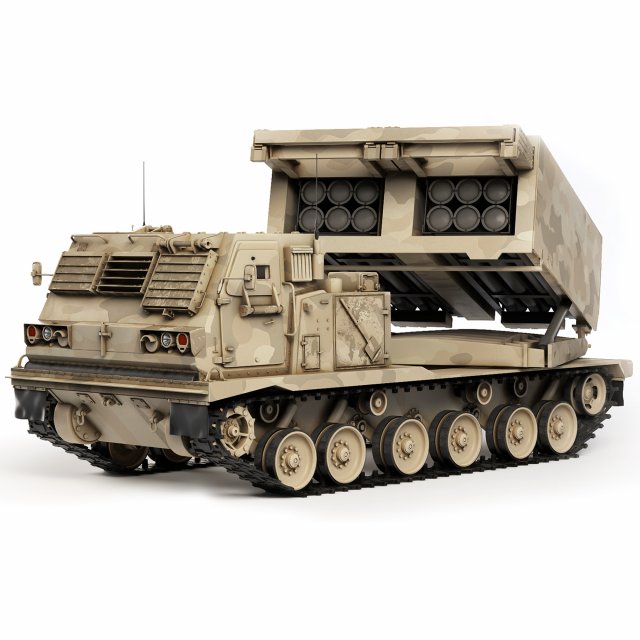 MLRS M270 A1 1998 3D मॉडल .c4d .max .obj .3ds .fbx .stl .blend 