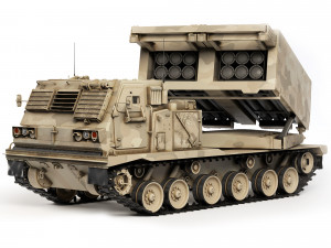 MLRS M270 A1 1998 Model 3D