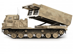 MLRS M270 A1 1998 3D मॉडल