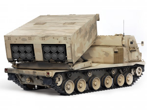 MLRS M270 A1 1998 3D मॉडल