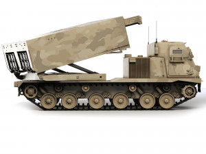 MLRS M270 A1 1998 3D मॉडल