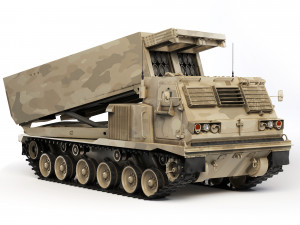 MLRS M270 A1 1998 3D मॉडल