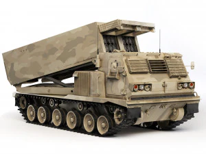 MLRS M270 A1 1998 3D Model