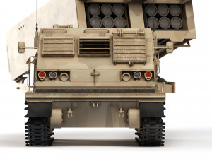 MLRS M270 A1 1998 3D मॉडल