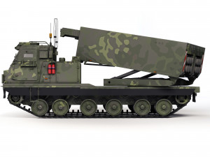 MLRS Mars II 1996 Model 3D