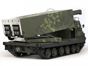 MLRS Mars II 1996 Model 3D