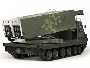 MLRS Mars II 1996 3D Model