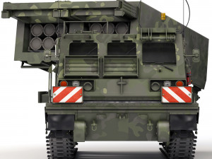 MLRS Mars II 1996 Model 3D