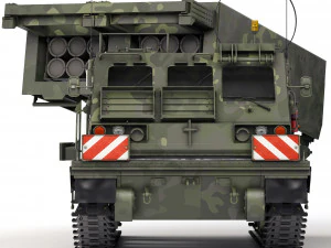 MLRS Mars II 1996 3D Model