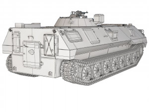 MT-LBu 1969 3D Модель