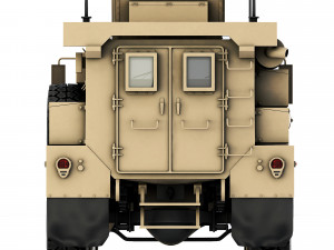 Cougar 4x4 MRAP H 2005 Modelo 3D