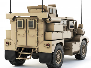 Cougar 4x4 MRAP H 2005 Modelo 3D