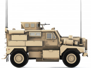 Cougar 4x4 MRAP H 2005 Modelo 3D