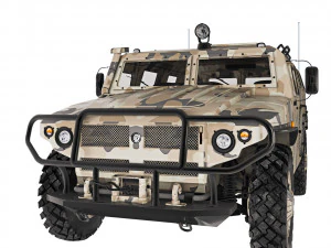 Gaz Tiger 2330 2005 3D Model