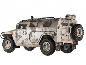 Gaz Tiger 2330 2005 3D Model