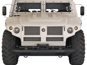 GAZ Tiger 233036 police 2005 Modelo 3D