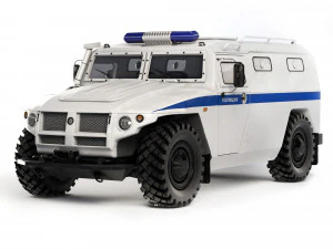 GAZ Tiger 233036 polizia 2005 Modello 3D