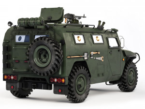Gaz Tiger M 23115 2007 3D-Modell