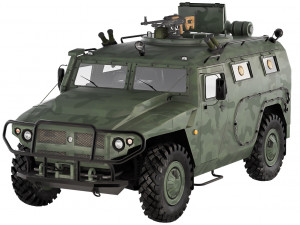 Gaz Tiger M 23115 2007 3D-Modell