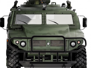 Gaz Tiger M 23115 2007 3D-Modell