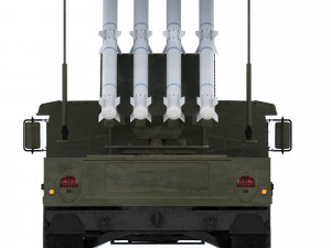 HMMWV 1097A2 CLAWS AMRAAM 2008 Modèle 3D