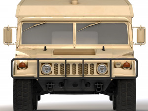 HMMWV M996A1 Ambulance 2004 3D Модель