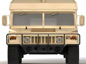 HMMWV M996A1 Ambulance 2004 3D Model