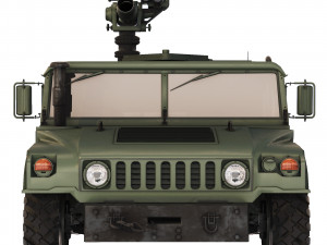 HMMWV M1046 TOW Missile 2006 3D Модель