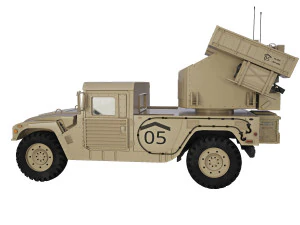 HMMWV M1097 Mściciel 1991 Model 3D